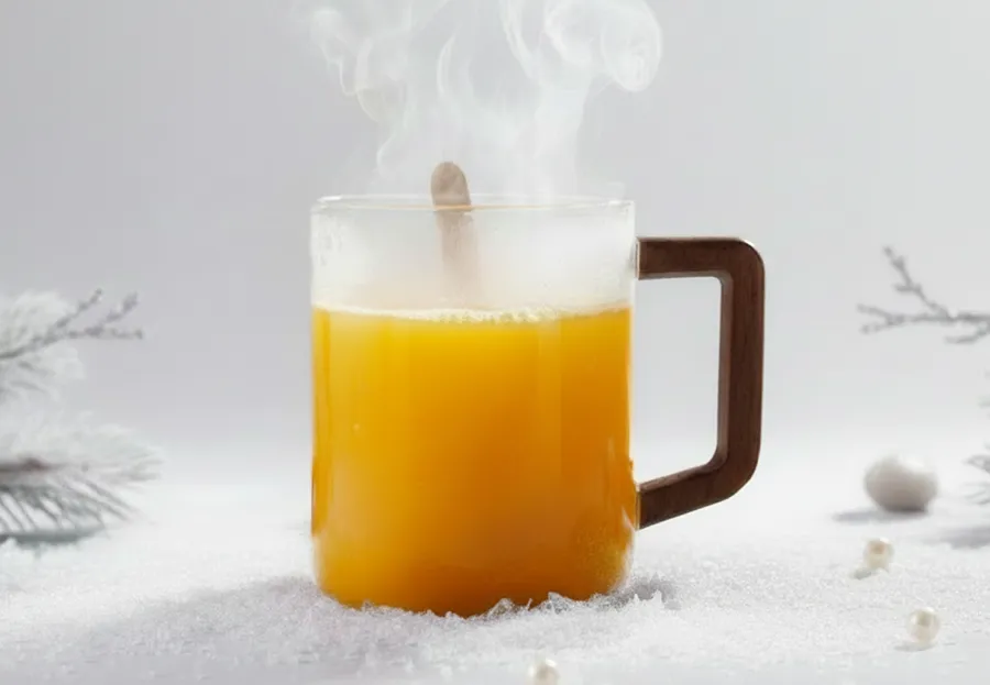 Горячий сорбет апельсин с облепихой